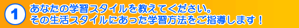 あなたの学習スタイルを教えてください